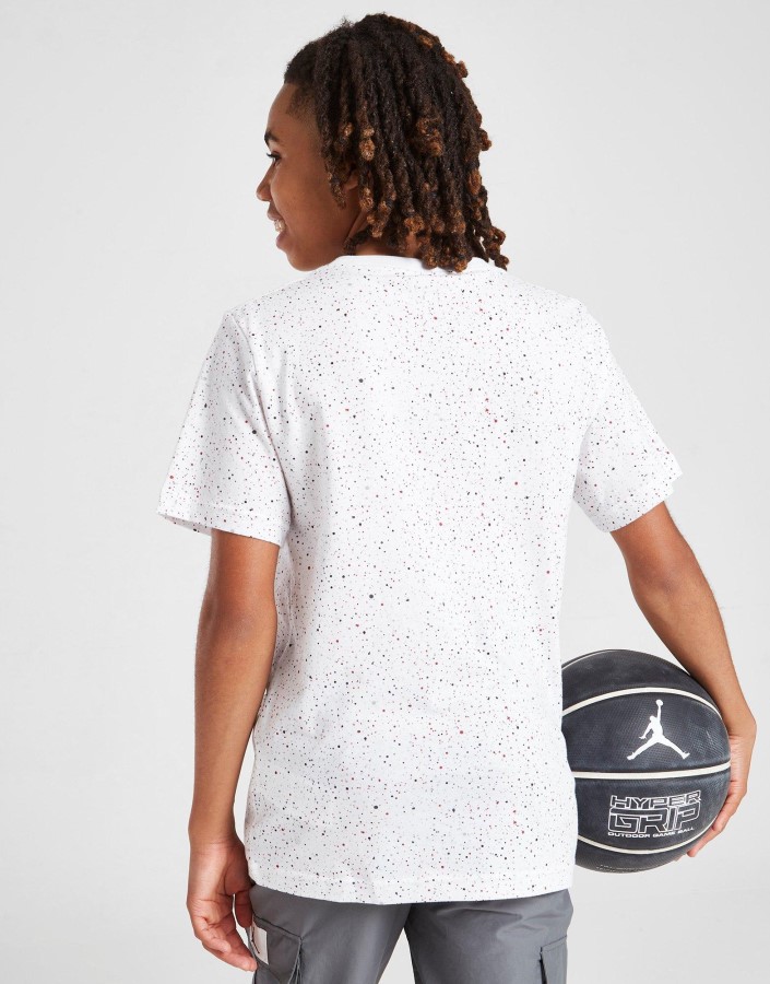 Jordan Speckle Majica Kratkih Rukava Junior Bijela