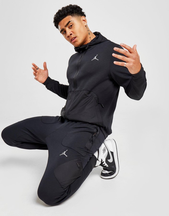 Jordan Statement Crna Majica S Patentnim Zatvaračem