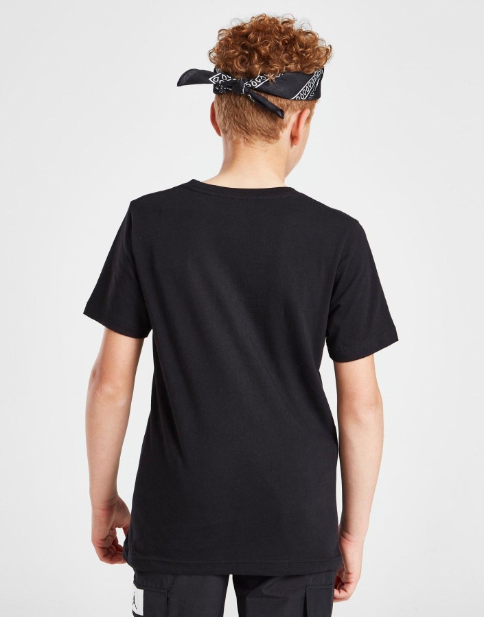 Jordan Rastezljiva Majica S Logom Junior Crna