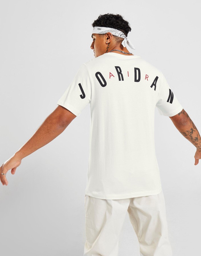 Jordan Rastezljiva Majica Kratkih Rukava Bijela