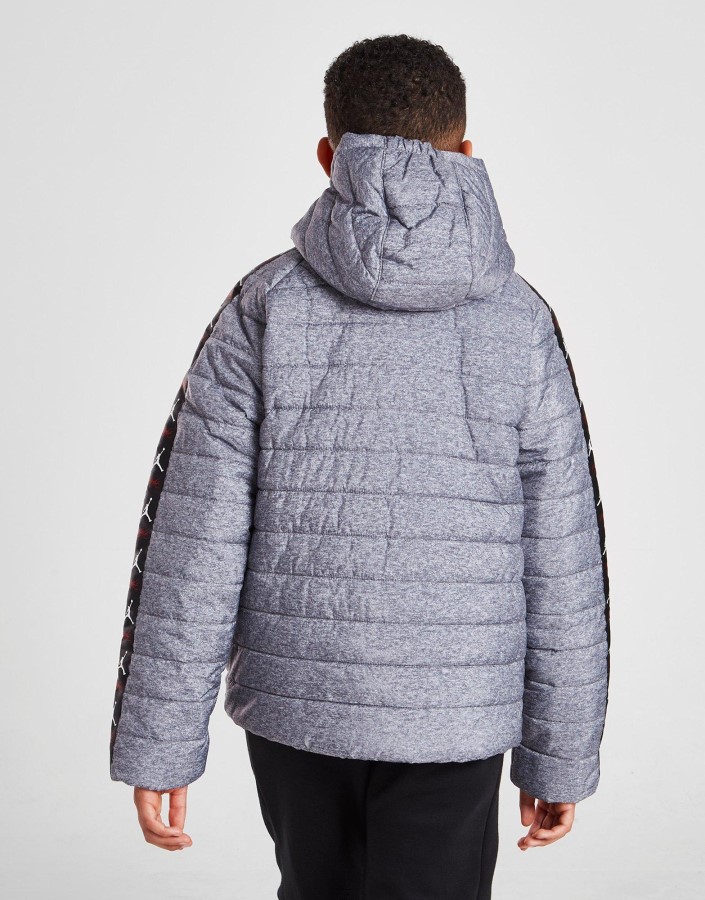 Jordan Tape Bubble Jakna Junior Siva