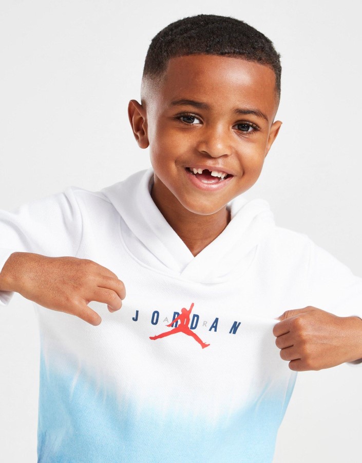 Jordan Tie Dye Kargo Trenirka Preko Glave Dječja Plava