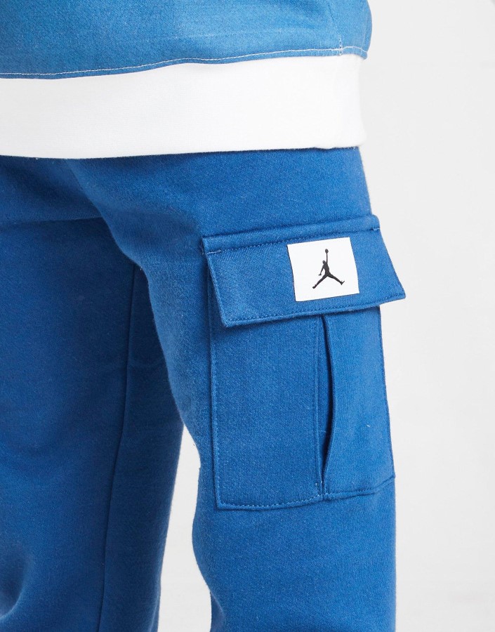 Jordan Tie Dye Kargo Trenirka Preko Glave Dječja Plava