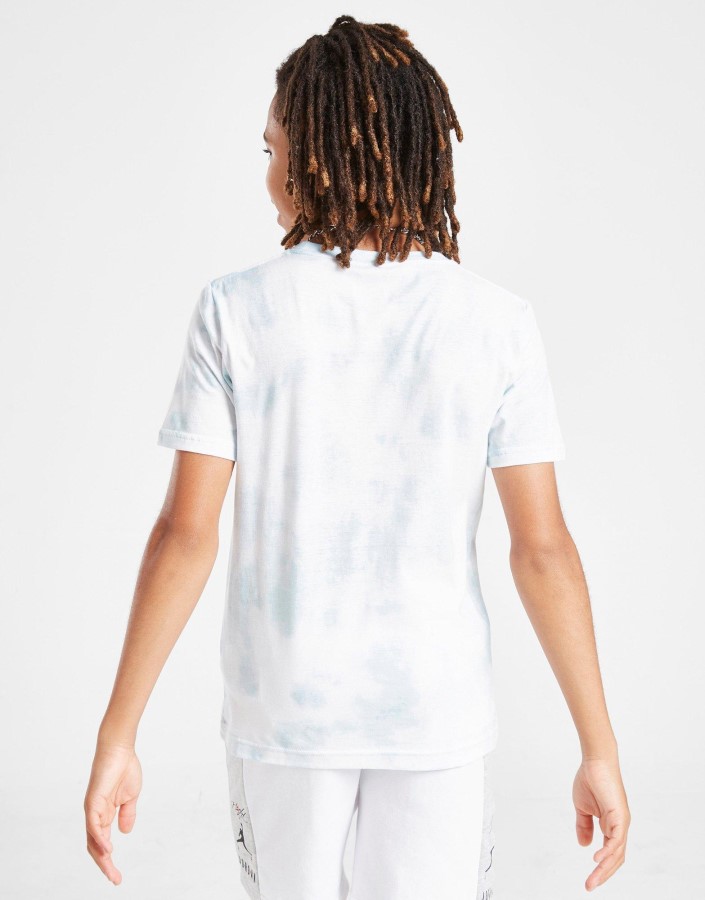 Jordan Tie Dye Majica Junior Siva