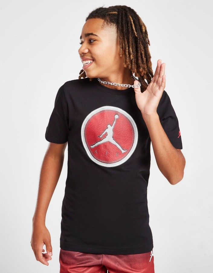 Jordan Wild Utility Patch T-shirt Junior Black