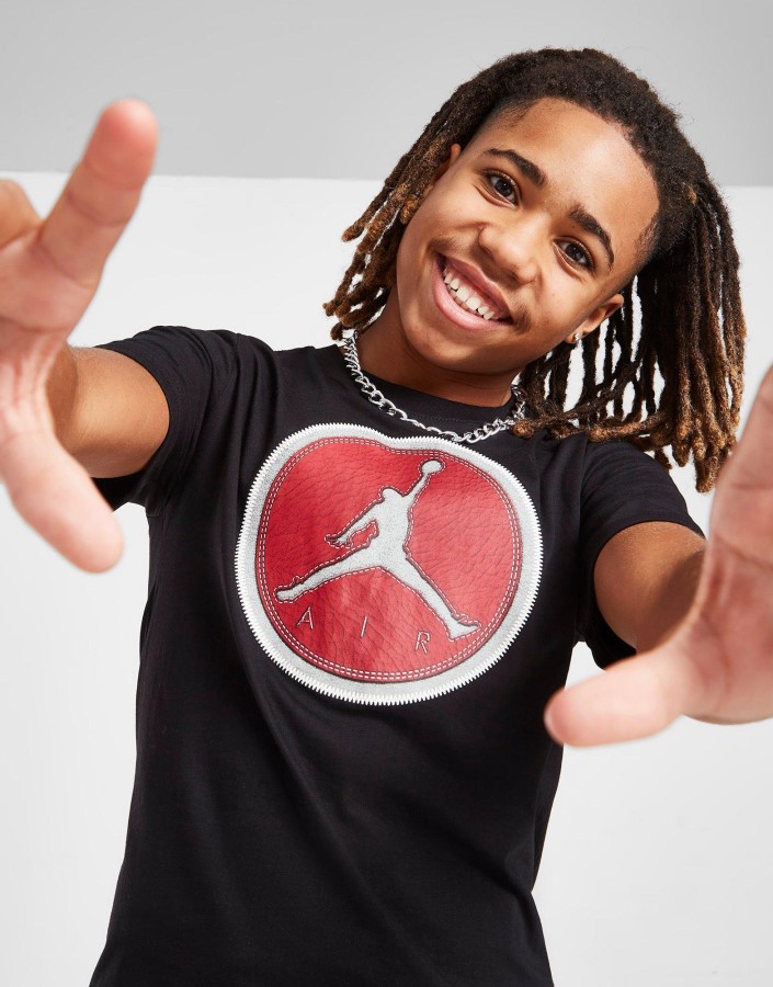 Jordan Wild Utility Patch T-shirt Junior Black