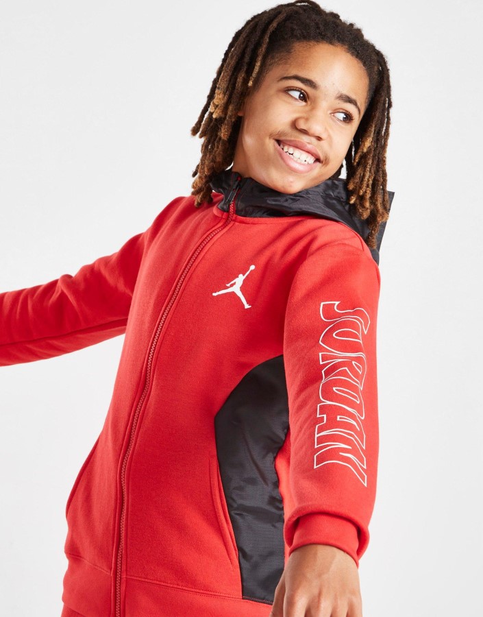 Jordan Tkana Trenirka Od Flisa Junior Crvena