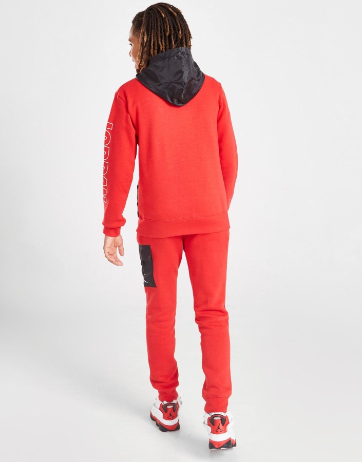 Jordan Tkana Trenirka Od Flisa Junior Crvena