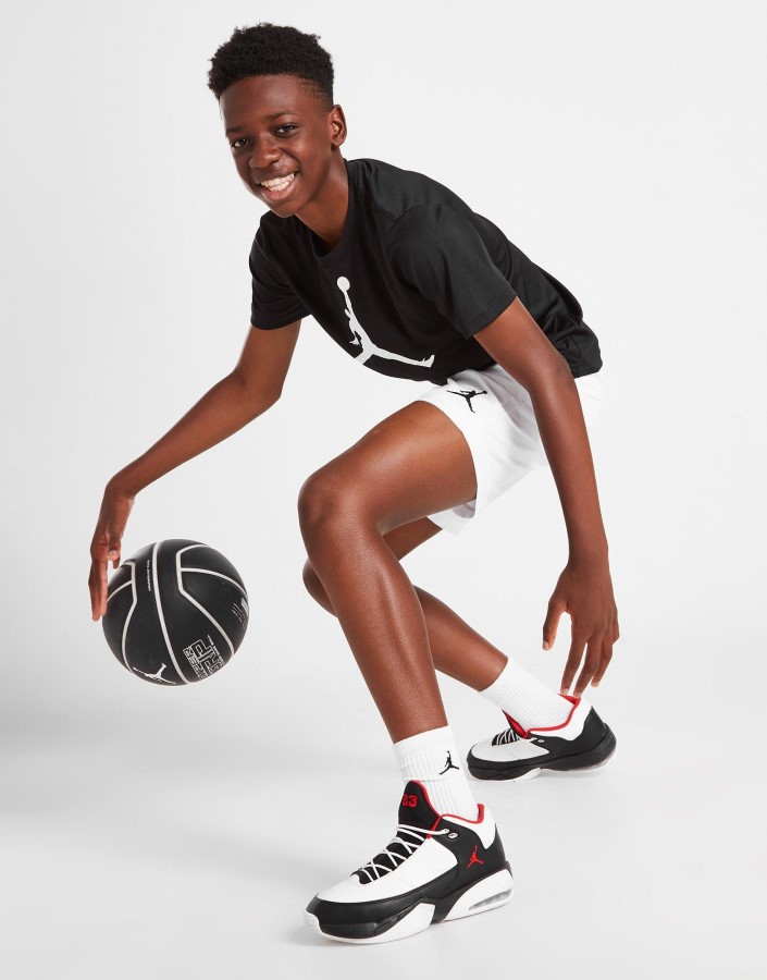 Jordan Tkane Kratke Hlače Za Juniore Bijele