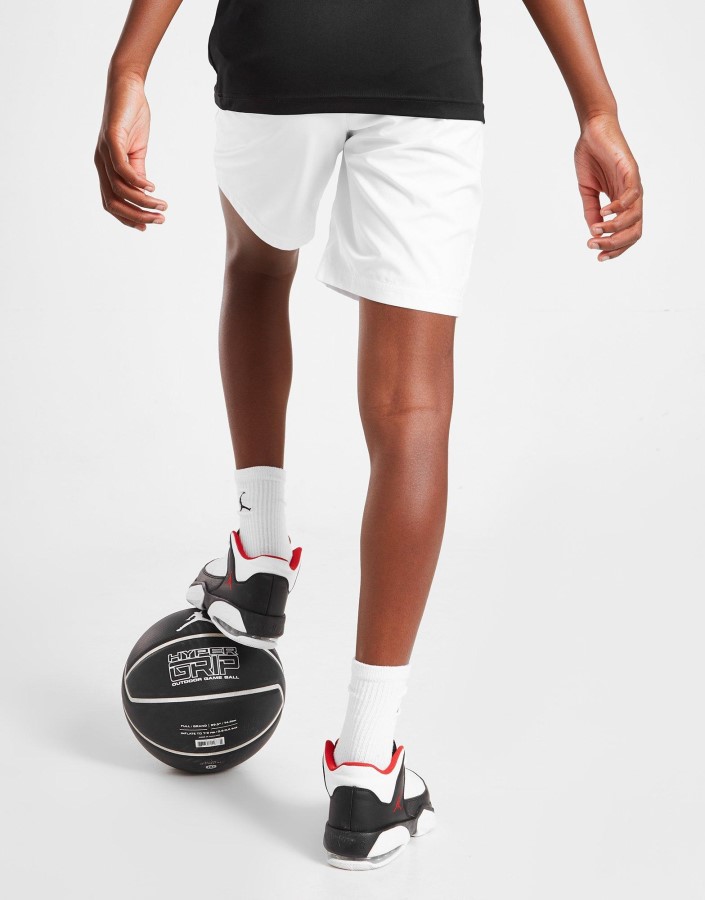 Jordan Tkane Kratke Hlače Za Juniore Bijele