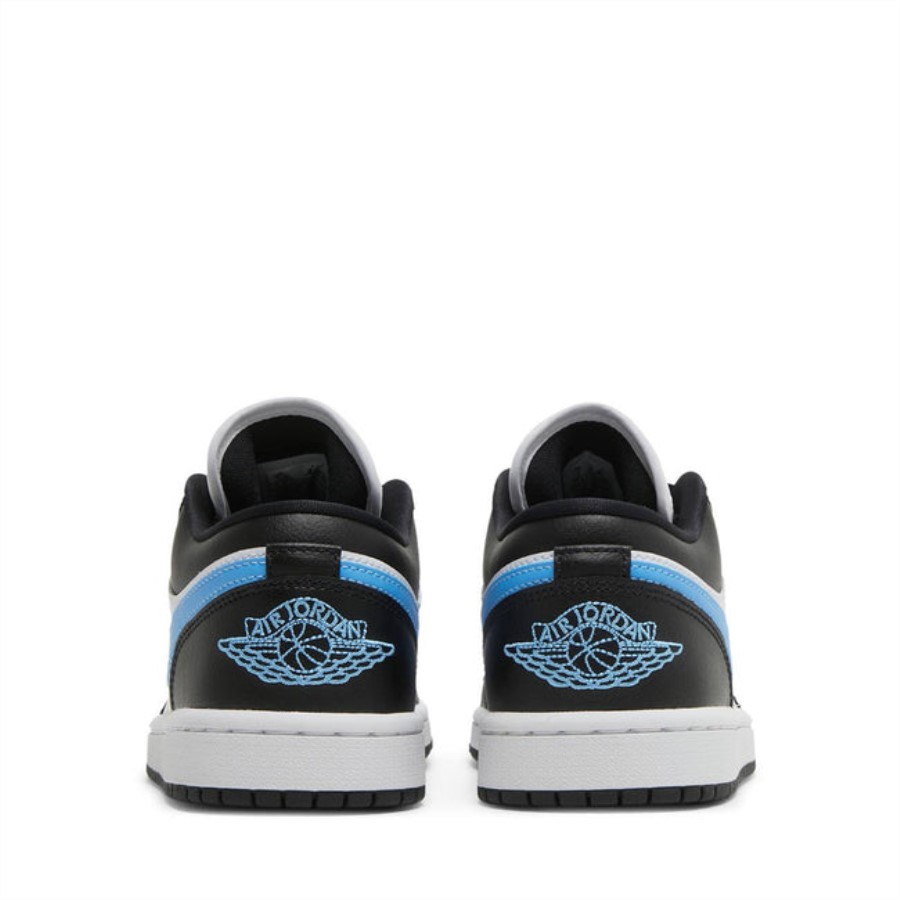 Zrak Jordan 1 Niska Crna Sveučilište Plava Bijela (w)