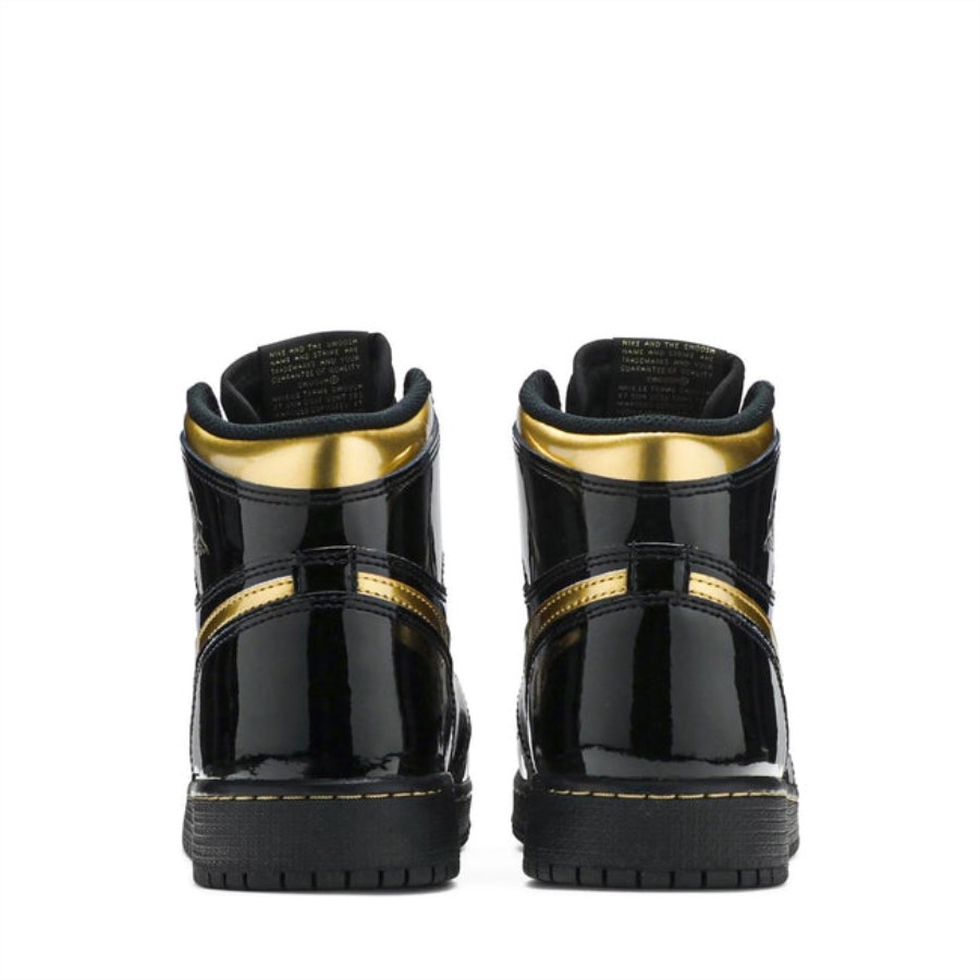 Air Jordan 1 Retro Visoka Crna Metalik Zlatna 2020 (gs)