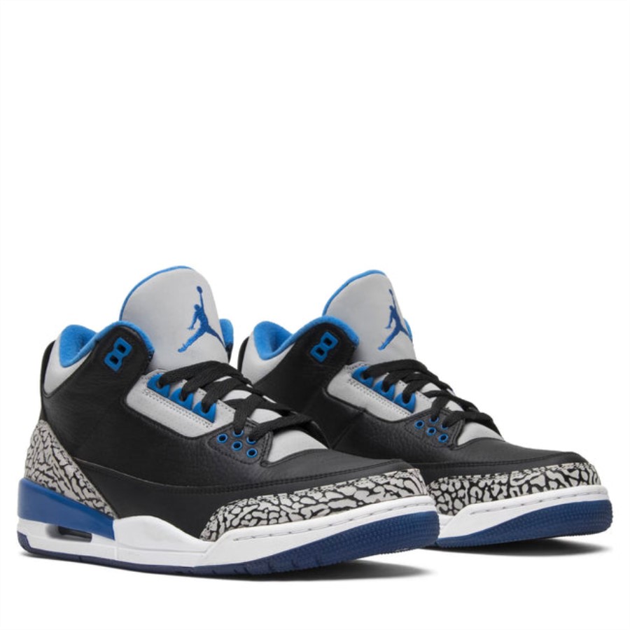 Air Jordan 3 Retro Sport Plava