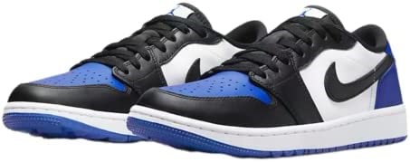 Air Jordan 1 Niske Muške Cipele Za Golf Bijelo-crne Royal