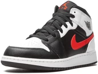 Air Jordan 1 Mid Gs 554725 075 Youth Chile Red