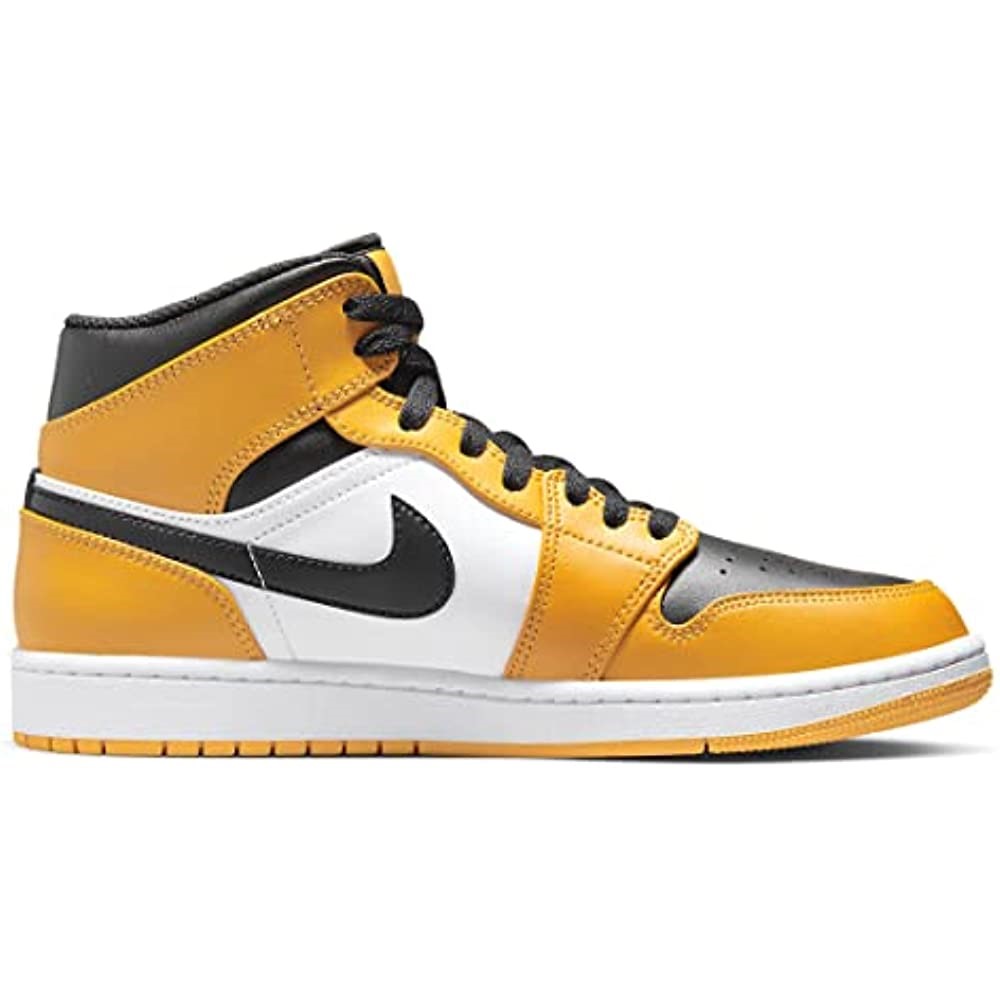 Air Jordan 1 Mid Muške Cipele Taxi-bijelo-crno