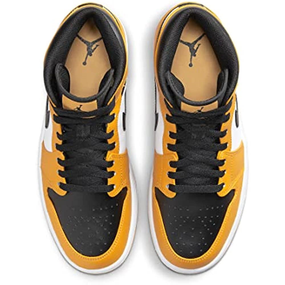 Air Jordan 1 Mid Muške Cipele Taxi-bijelo-crno