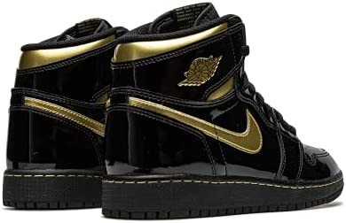 Air Jordan 1 Retro High Og Gs Black-gold
