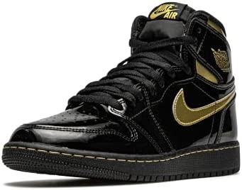 Air Jordan 1 Retro High Og Gs Black-gold