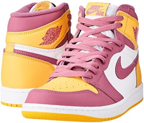 Air Jordan 1 Retro Men High Og Pink-white-yellow