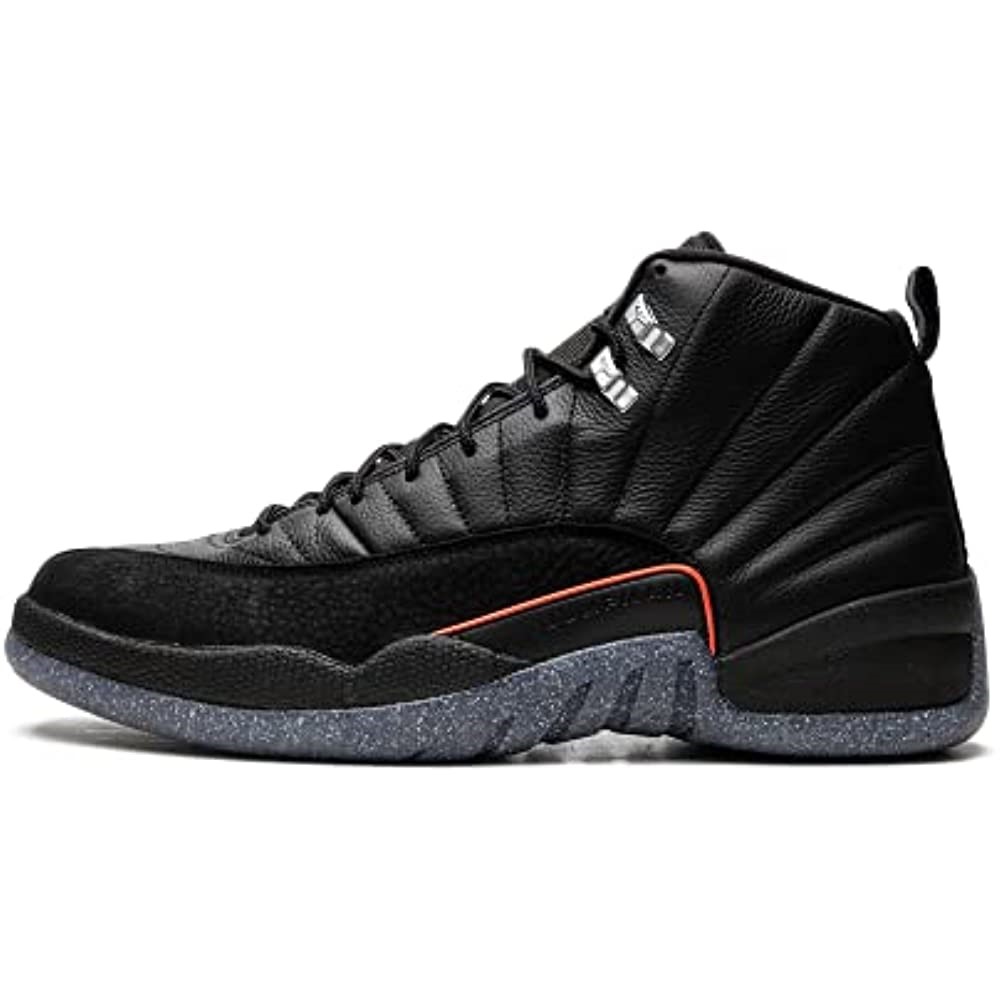 Air Jordan 12 Retro Muške Cipele Crno-svijetle Grimizne