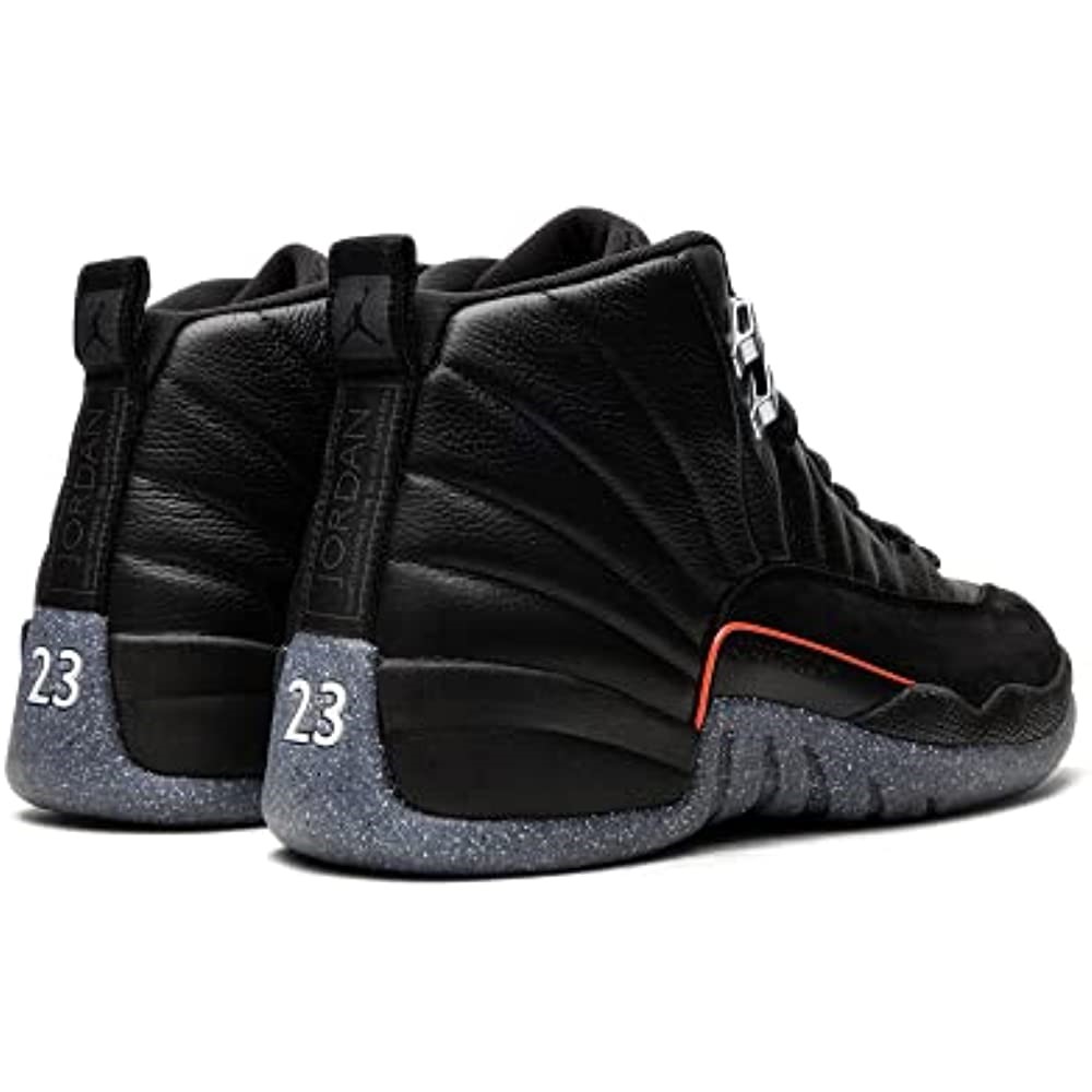 Air Jordan 12 Retro Muške Cipele Crno-svijetle Grimizne