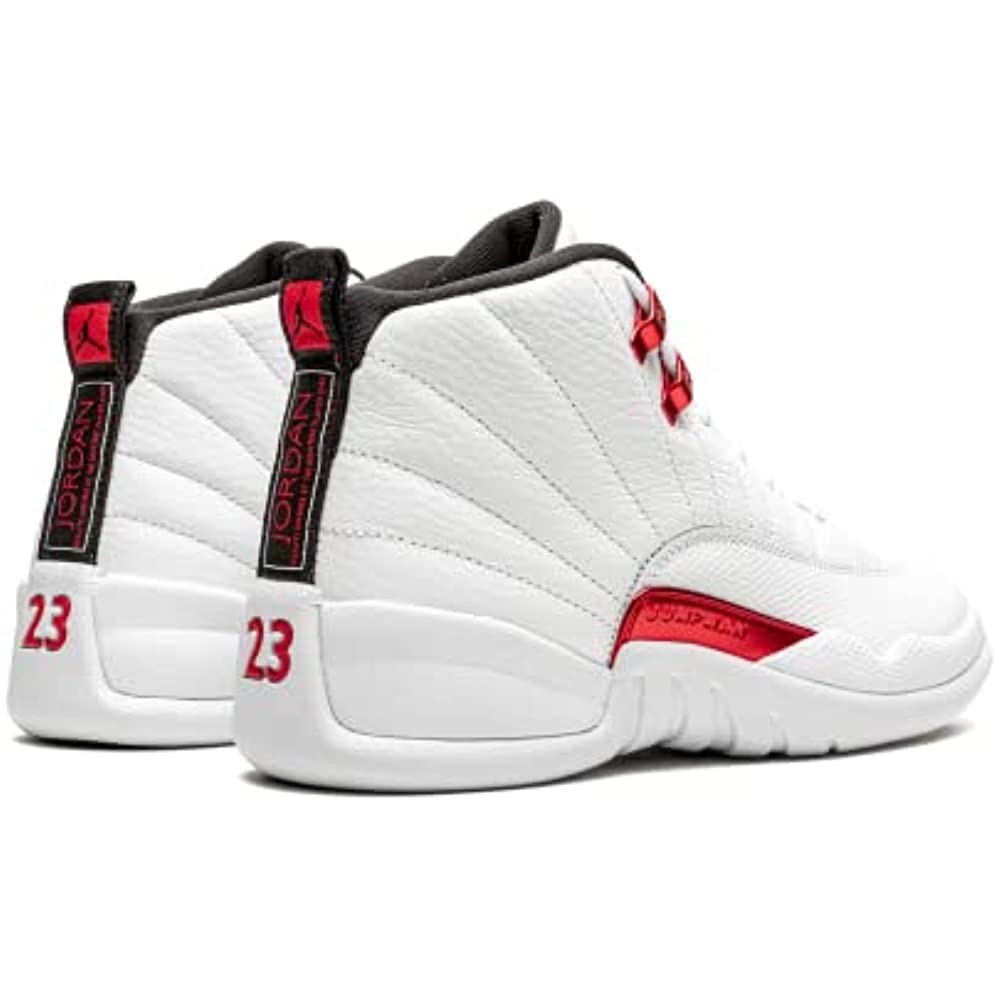 Air Jordan 12 Retro Muške Cipele Bijelo-sveučilište Crveno-crno