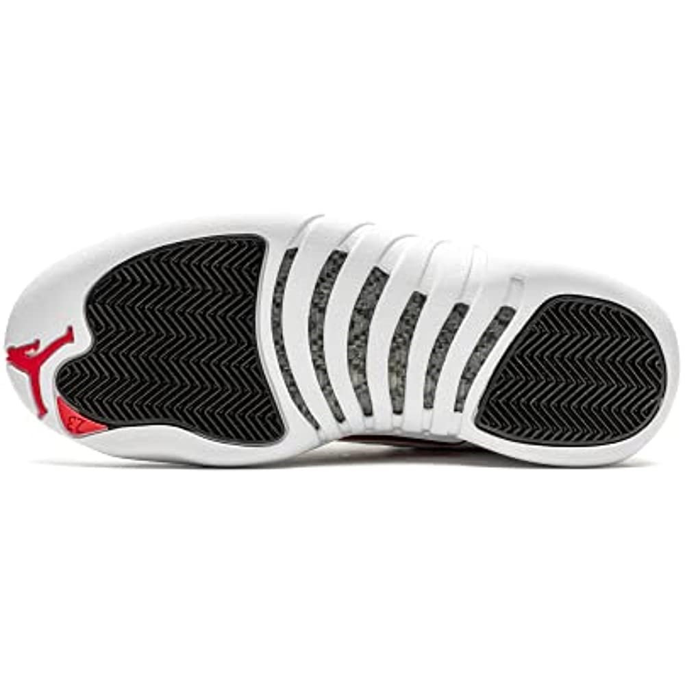 Air Jordan 12 Retro Muške Cipele Bijelo-sveučilište Crveno-crno