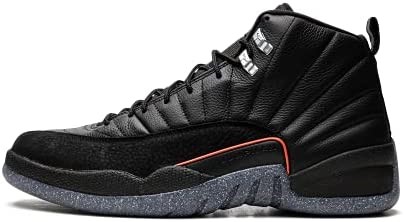 Air Jordan 12 Retro Cipele Muške Crno-svijetle Grimizne