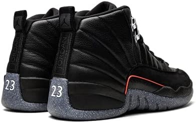 Air Jordan 12 Retro Cipele Muške Crno-svijetle Grimizne
