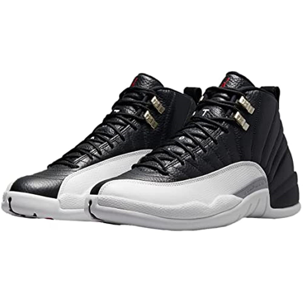 Air Jordan 12 Retro Cipele Muške Crno-sveučilište Crvene