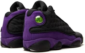 Air Jordan 13 Retro Big Kids Black-court Purple