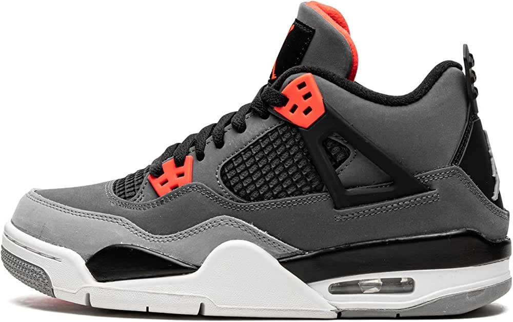 Air Jordan 4 Retro-308497 106 Tamno Sivo-crveno-crno
