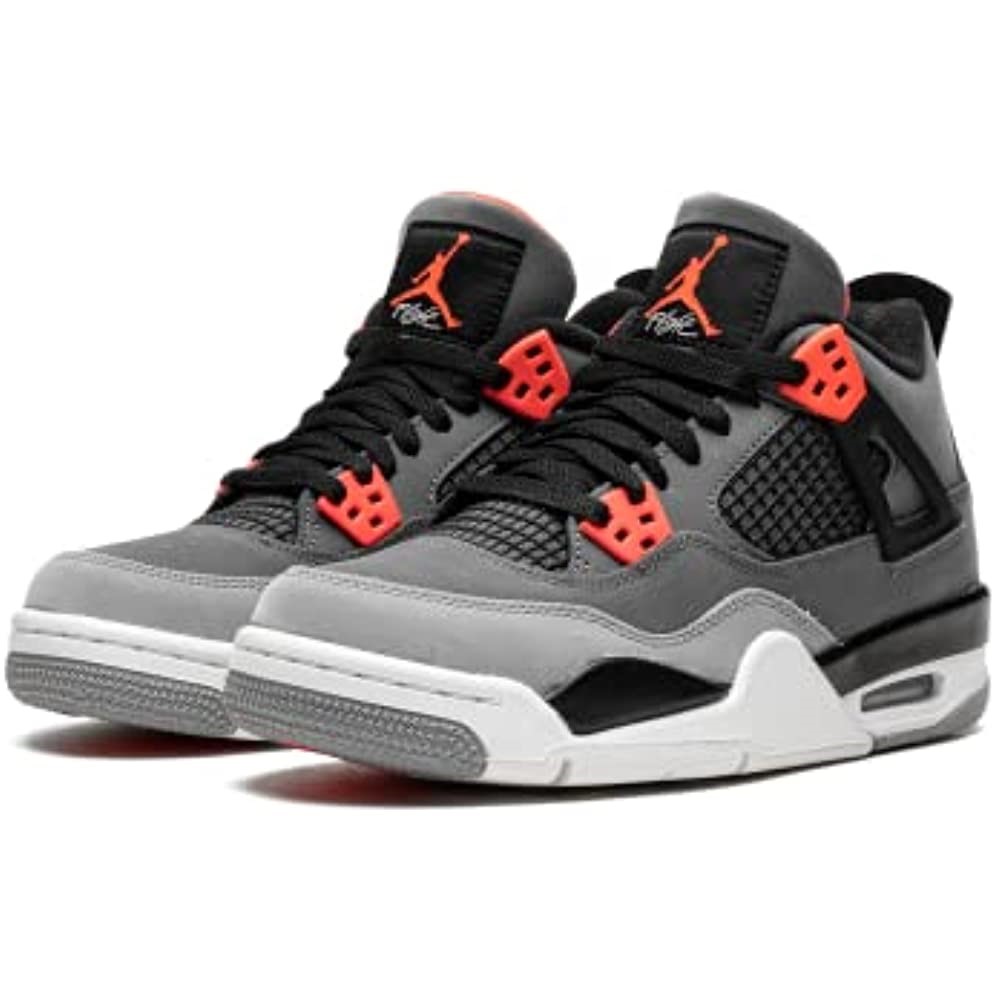 Air Jordan 4 Retro-308497 106 Tamno Sivo-crveno-crno
