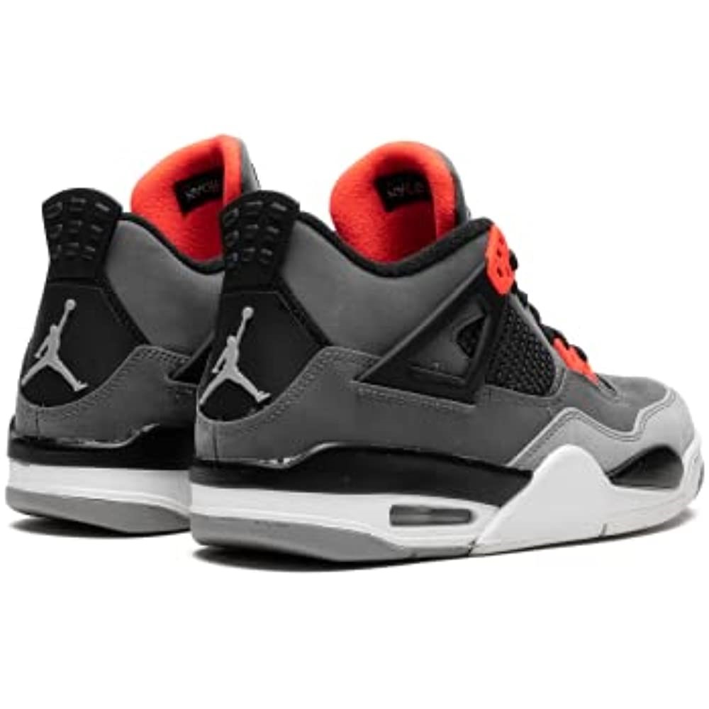 Air Jordan 4 Retro-308497 106 Tamno Sivo-crveno-crno