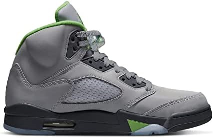 Air Jordan 5 Retro Muškaraca Zeleni Grah Srebrno-zeleni Grah-kremen Siva