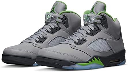 Air Jordan 5 Retro Muškaraca Zeleni Grah Srebrno-zeleni Grah-kremen Siva