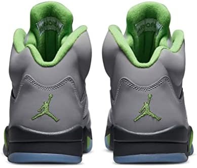 Air Jordan 5 Retro Muškaraca Zeleni Grah Srebrno-zeleni Grah-kremen Siva