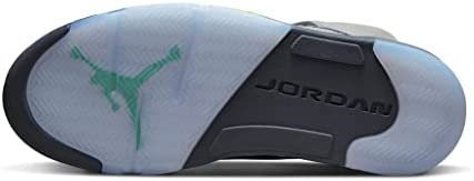 Air Jordan 5 Retro Muškaraca Zeleni Grah Srebrno-zeleni Grah-kremen Siva