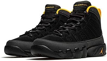 Air Jordan Velika Djeca 9 Retro Crno-tamni Ugljen