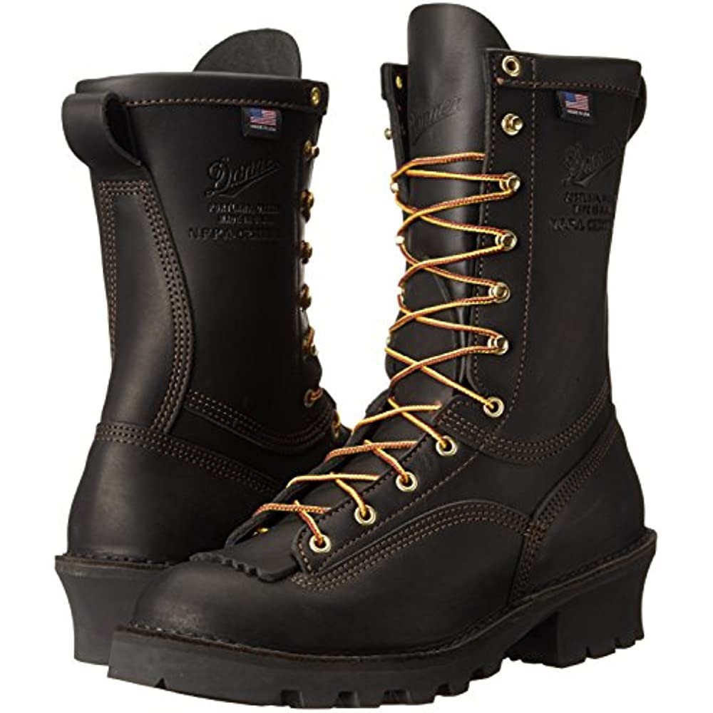 Air Jordan Danner Fashion Men Flashpoint Ii 10 Inch Crne Kožne Radne čizme