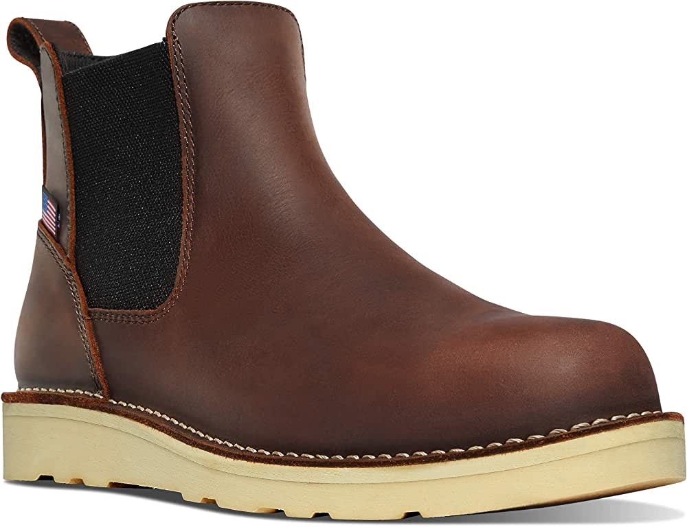 Air Jordan Danner Men 15481 Bull Run Chelsea 6'' Radna čizma Smeđa