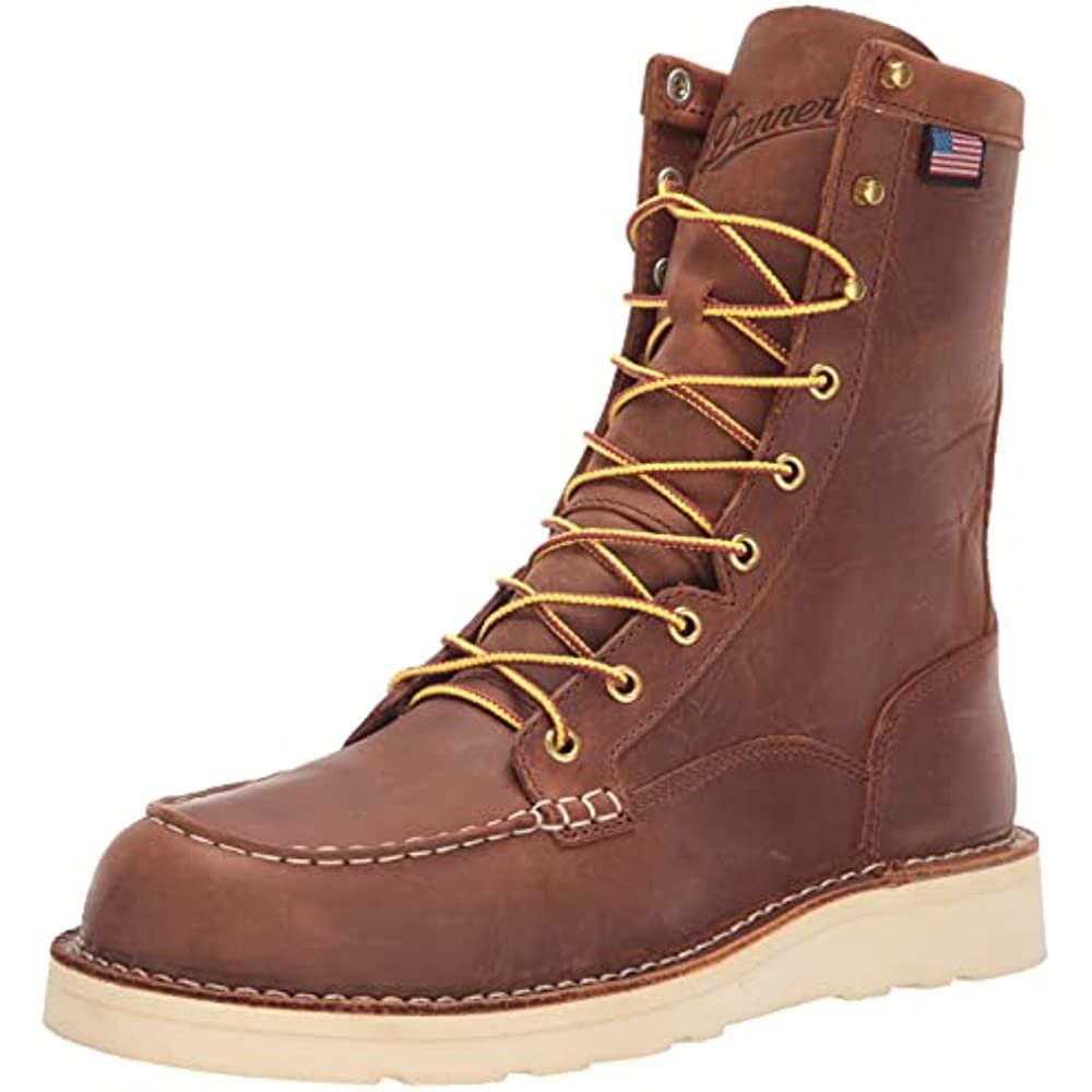 Air Jordan Danner Men Bull Run Moc Toe Mid Calf Boot Tobacco