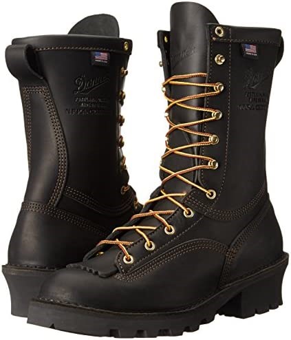 Air Jordan Danner Muške Flashpoint Ii 10 Inčne Sve Kožne Radne čizme Crne