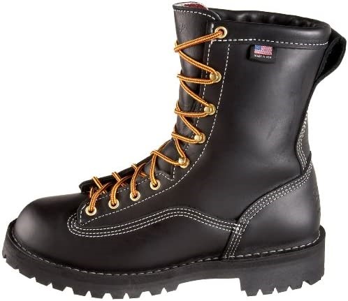 Air Jordan Danner Men Super Rain Forest 200 Gram Radna čizma Crna