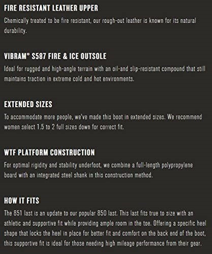 Air Jordan Danner Muškarci Taktička Divlja Vatrogasna čizma Crna