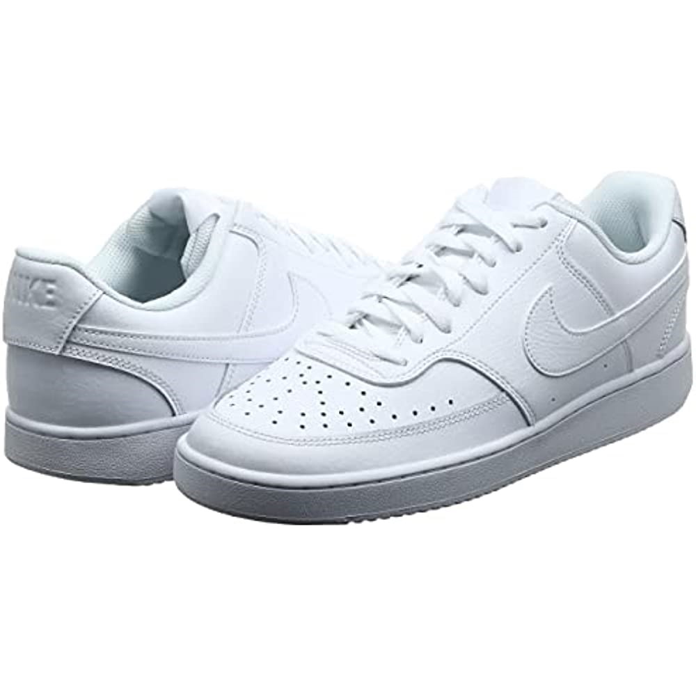 Air Jordan Fashion Nike Men Court Vision Niske Tenisice Bijelo-crne