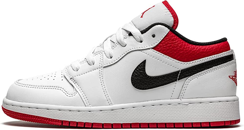 Air Jordan Muškarci Air Jordan 1 Low Gs 553560 118 White-gym Red