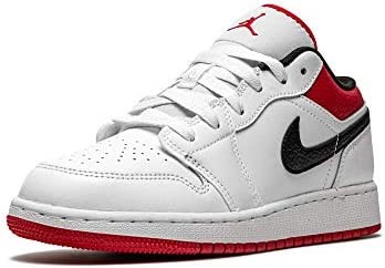 Air Jordan Muškarci Air Jordan 1 Low Gs 553560 118 White-gym Red