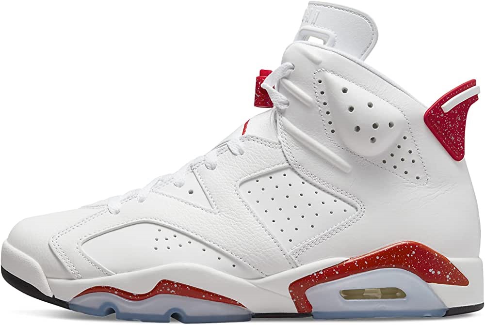 Air Jordan Muškarci Air Jordan 6 Retro Ct8529 162 Crvena Oreo Bijelo-sveučilište Crveno-crna